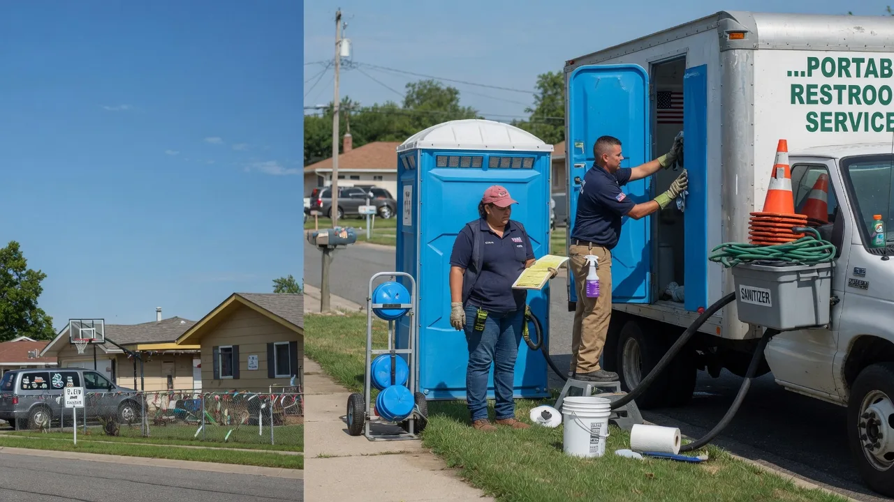 Portable Toilet Rental in Raymond, SD near me